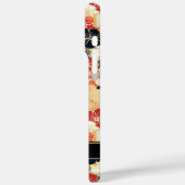 Japanese Gold Floral Pattern Monogrammed Case-Mate iPhoneケース (裏面 / 左)