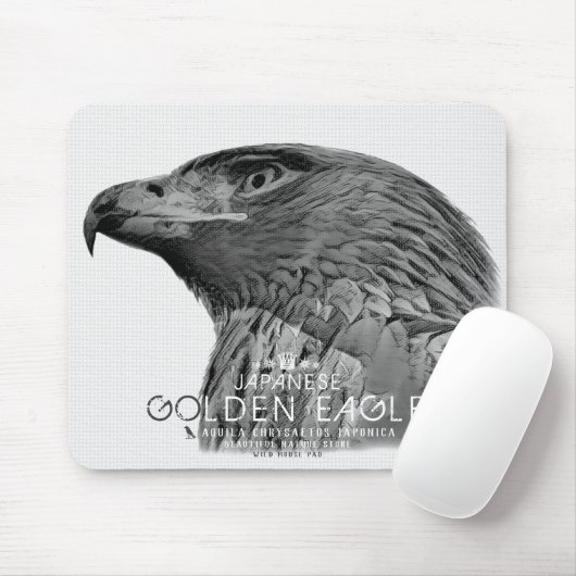 Japanese Golden Eagle マウスパッド (マウス)