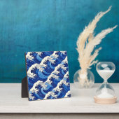 Japanese Great Wave Pattern Ocean  フォトプラーク (インサイチュ)