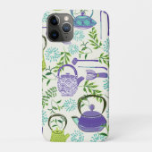 Japanese Green Teapot Design Case-Mate iPhoneケース (裏)