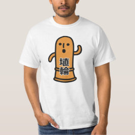 Japanese Haniwa in Kanij Tシャツ