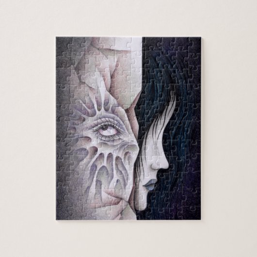 Japanese horror - Stare ジグソーパズル (縦)