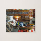 Japanese Humor - Dog Pulling Pants Down ジグソーパズル (横)