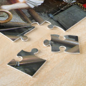 Japanese Humor - Dog Pulling Pants Down ジグソーパズル (側面)