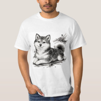 【Japanese Ink Puppy T-Shirt】 Tシャツ