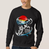 Japanese-Inspired Design for Culture & Sports Love スウェットシャツ (正面)