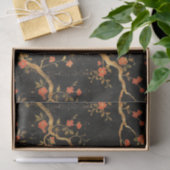 Japanese-inspired Golden Branches & Flowers 薄葉紙 (ギフト)