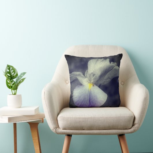 Japanese Iris Flower クッション (椅子)