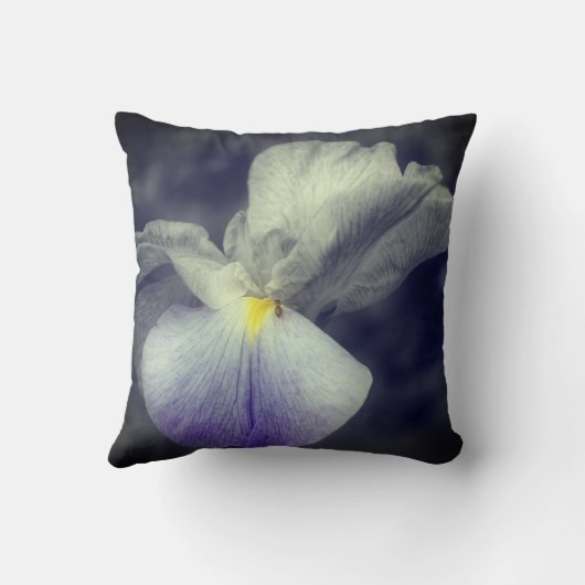 Japanese Iris Flower クッション (裏面)