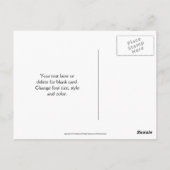 Japanese Iris Unfolding Flower Photography ポストカード (裏面)