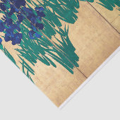 Japanese Irises, Ogata Kōrin 薄葉紙 (詳細)