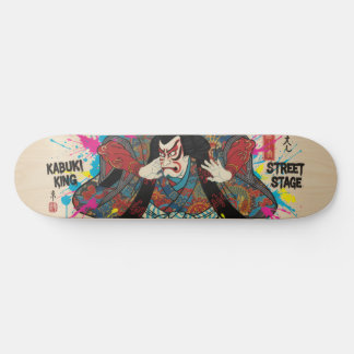 Japanese  KABUKI　Style Skateboard Art  |歌舞伎 スケートボード