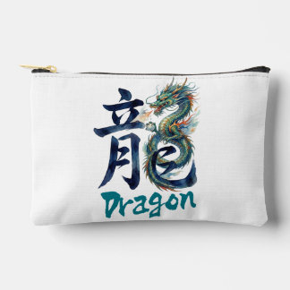 Japanese kanji Dragon -RYU- アクセサリーポーチ