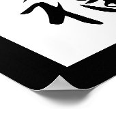 Japanese Kanji for Bliss - Shifuku ポスター (角)