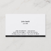 Japanese Kanji -for John- 名刺 (裏面)