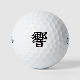Japanese KANJI "KYO" Golf ball ゴルフボール
