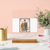 Japanese Karuta Cat  アクリルサイン (ウェディング)