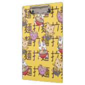 Japanese Kawaii Anime Cat Ramen Noodles クリップボード (左)