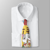 Japanese Kawaii Anime Cat Ramen Noodles ネクタイ (タイ)