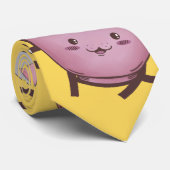 Japanese Kawaii Anime Cat Ramen Noodles ネクタイ (ロール)