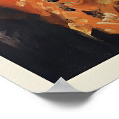 Japanese Kimono Art Print Giuseppe De Nittis ポスター (角)