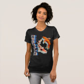 Japanese koi fish koi carp pond japan  | Cute fish Tシャツ (正面フル)