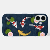 Japanese Koi Fish Pond Case-Mate iPhoneケース (裏面 (横))