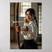 Japanese Kyudo The Way Of The Bow ポスター (正面)