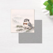Japanese Landscape&Canada Jay Minimal Display Card (デスク)