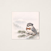 Japanese Landscape&Canada Jay Minimal Display Card (正面)