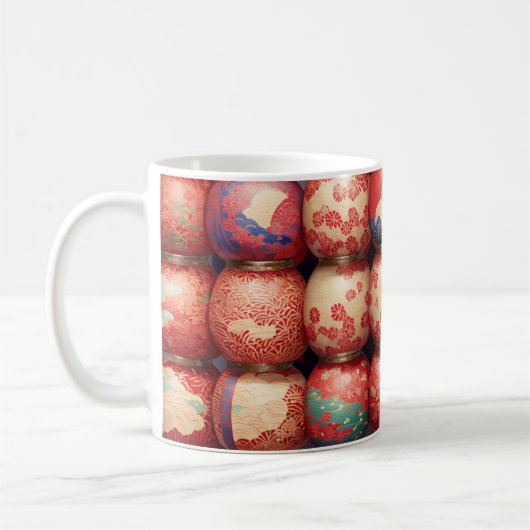 Japanese Lantern Collection Mugs コーヒーマグカップ (左)