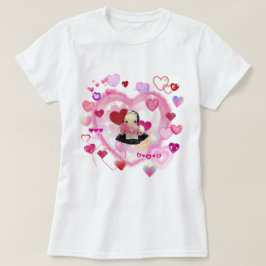 Japanese maid / Heart-heart-heart / T-shirt Tシャツ
