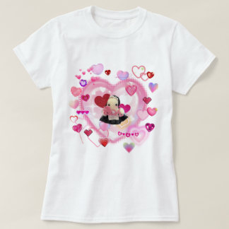 Japanese maid / Heart-heart-heart / T-shirt Tシャツ