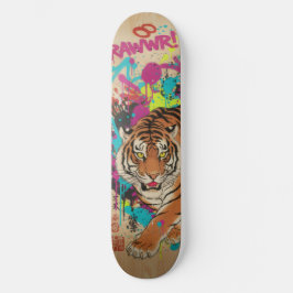 Japanese Manga Style Skateboard Art  | Part A スケートボード
