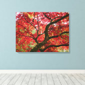 Japanese Maple Canvas Print キャンバスプリント (インサイチュ (ウッドフロア))