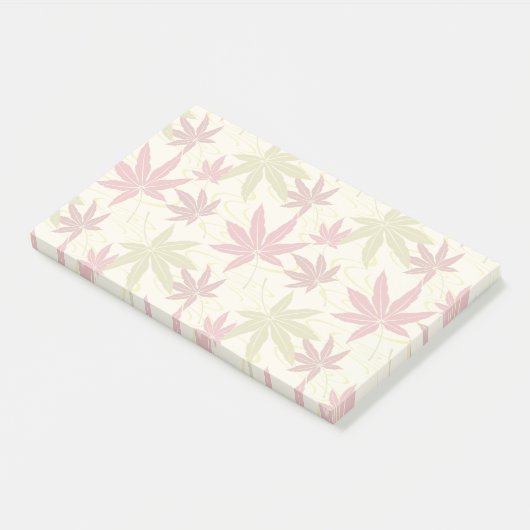 JAPANESE MAPLE (CREME) ポストイット (アングル)