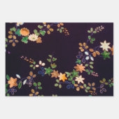 Japanese Maple Leaf Design ラッピングペーパーシート (正面3)