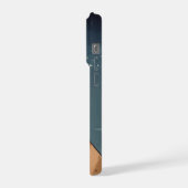 Japanese Moon Shiba iPhone Case iPhoneケース (左側面)