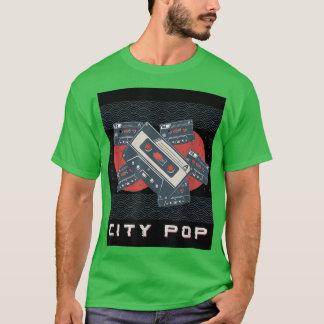 Japanese Music City Pop Retro Japan T-Shirt Tシャツ