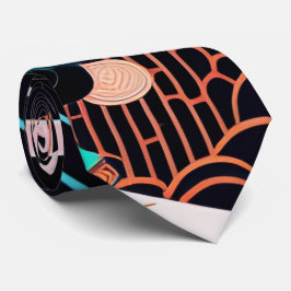 japanese necktie vintage retoro 【浮世絵パンクシティ】 ネクタイ