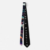 japanese necktie vintage retoro 【浮世絵パンクシティ】 ネクタイ (裏面)