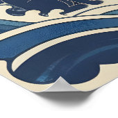 Japanese Nekomata Cat Wall Art - Mythical ポスター (角)