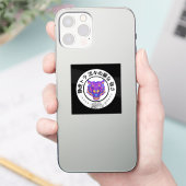 Japanese Neon Tiger – Edo Meets Modern シール (スマートフォン)