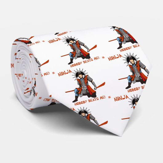 Japanese NINJA　忍者 ネクタイ (ロール)