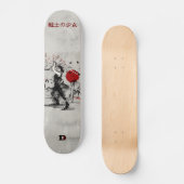 Japanese Ninja Girl Dd Brand Skateboard スケートボード (正面)