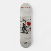 Japanese Ninja Girl Dd Brand Skateboard スケートボード (正面)