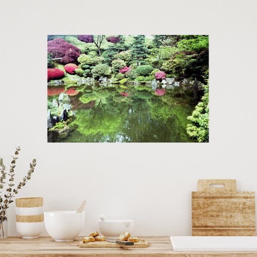 Japanese Oasis ポスター (キッチン)