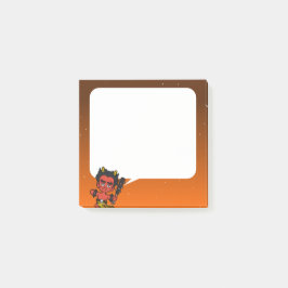 Japanese Ogre Yokai: Red Oni Speech Bubble ポストイット