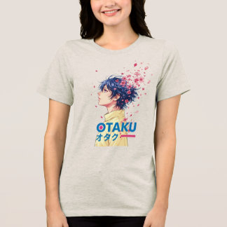 Japanese Otaku Aesthetic Minimalist Streetwear トライブレンドTシャツ