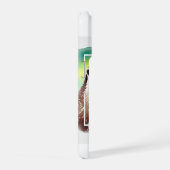 Japanese Otter in Tranquil Waters 040924AREF130 -  iPhoneケース (右側面)